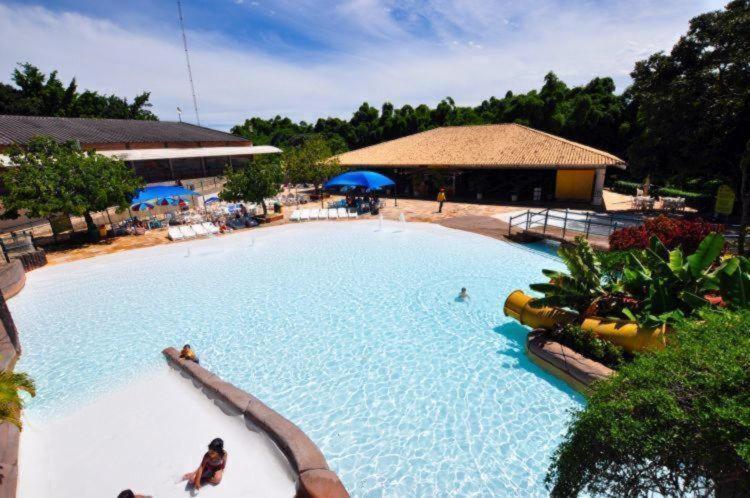 Aparthotel Piazza Diroma - Com Acesso Acqua Park Cn-Go Caldas Novas Esterno foto
