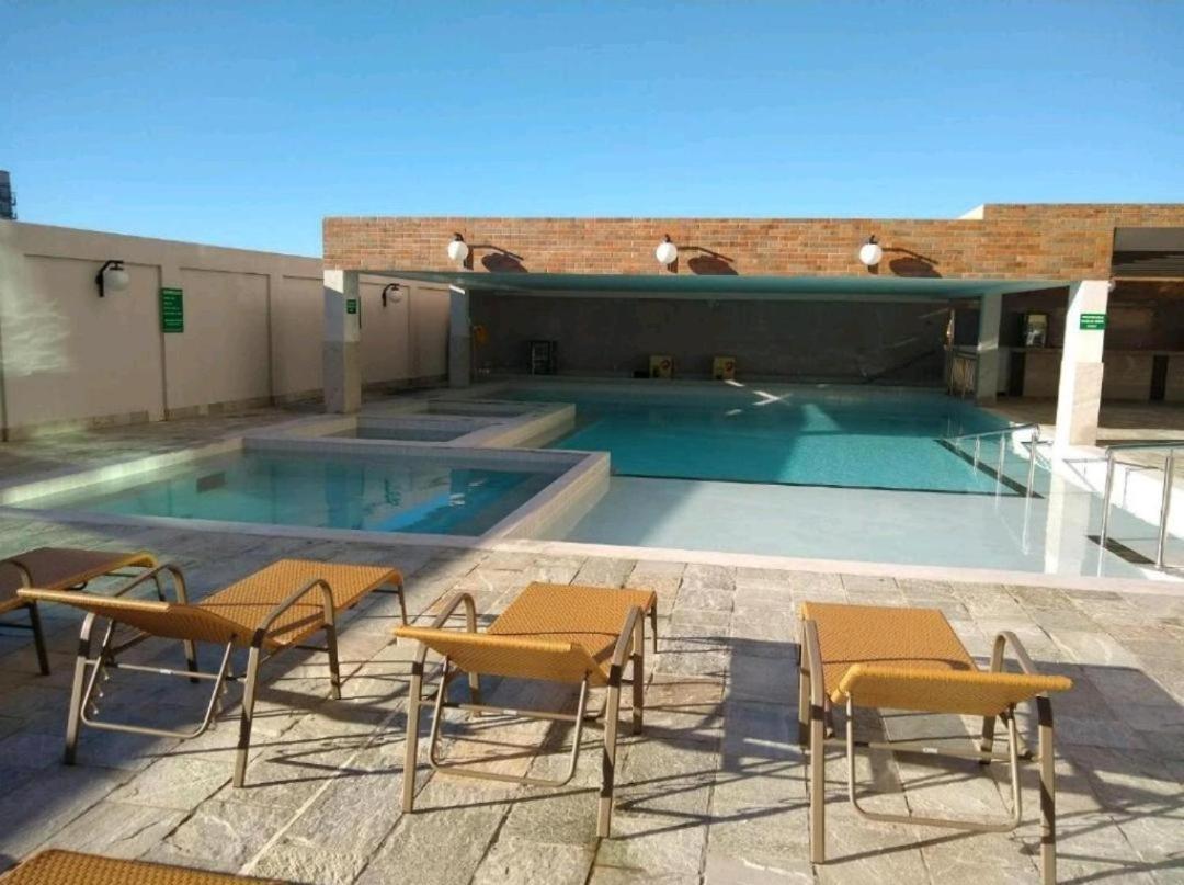 Aparthotel Piazza Diroma - Com Acesso Acqua Park Cn-Go Caldas Novas Esterno foto